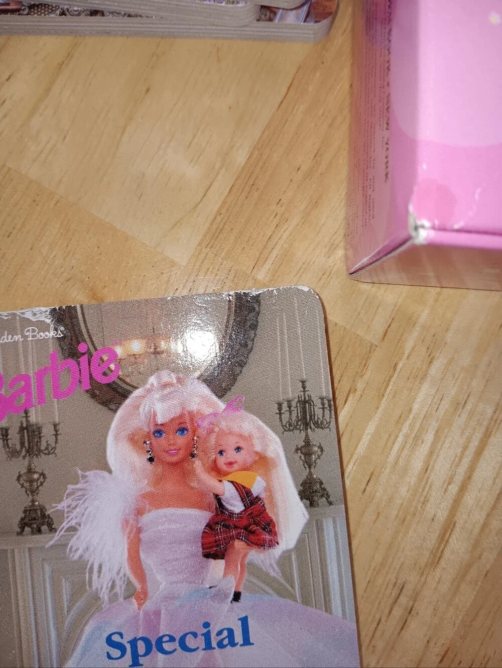 Mattel 1998 Barbie Pocket Library Set 6 Hardback A Golden Books      3 1/2
